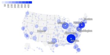 Map shows which airports have the most canceled flights due to the government shutdown