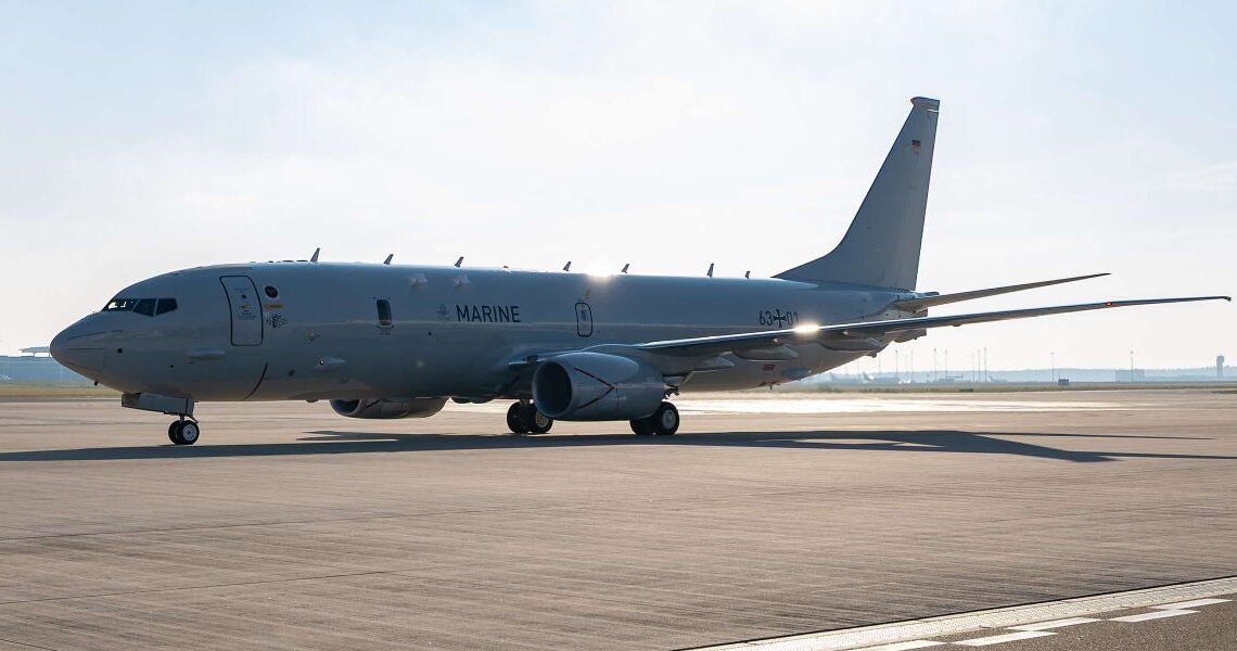 NATO allies have been gearing up for submarine hunts. Germany’s first new Poseidon just arrived.