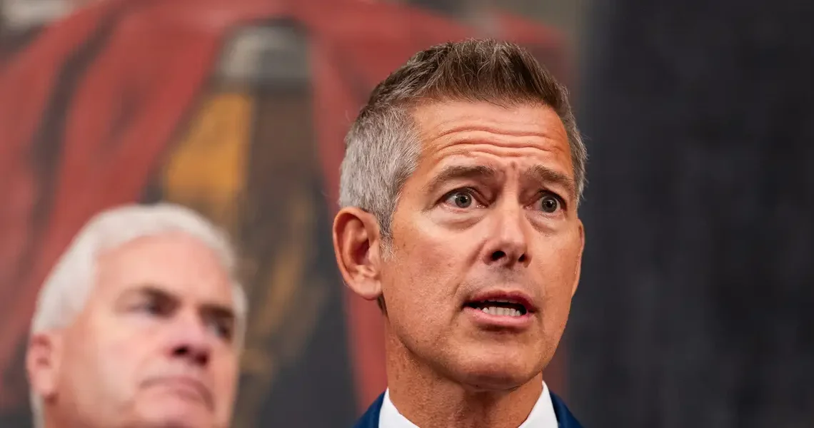 Transportation Secretary says air traffic controllers who stopped working before missing pay could face consequences