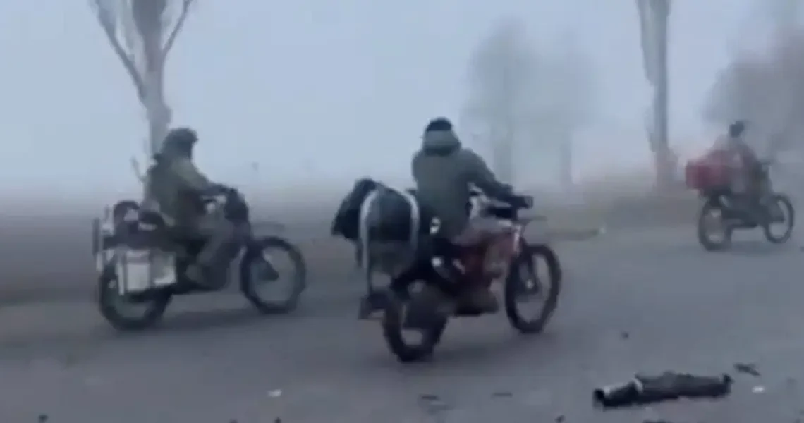 Heavy fog is punishing Ukraine’s drones in the key city of Pokrovsk, where Russians are attacking on motorbikes and cars