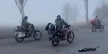 Heavy fog is punishing Ukraine’s drones in the key city of Pokrovsk, where Russians are attacking on motorbikes and cars