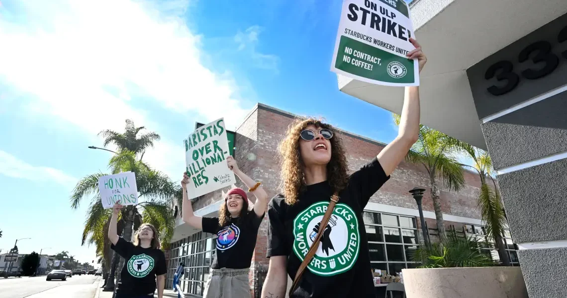 Starbucks’ labor battle threatens to undermine its comeback plan as strike launches on Red Cup Day