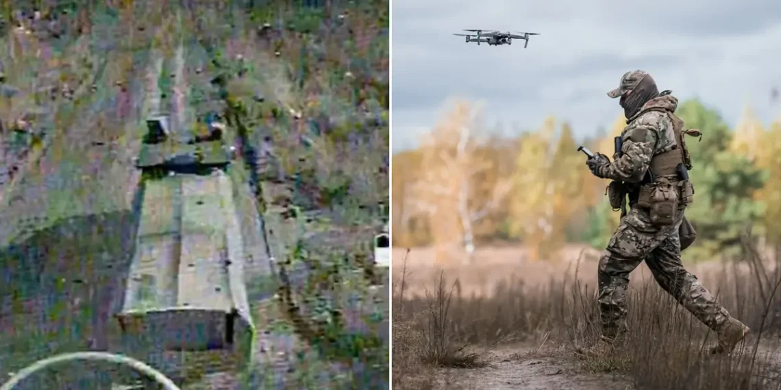 Ukrainians are pushing small quadcopters to attack nearly 40 miles behind enemy lines