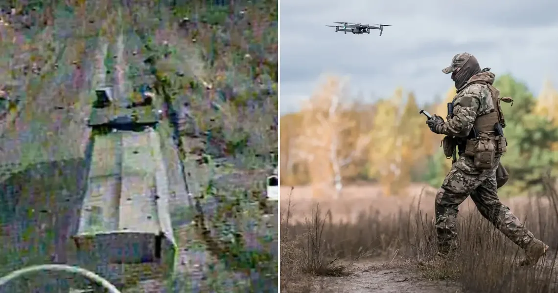 Ukrainians are pushing small quadcopters to attack nearly 40 miles behind enemy lines