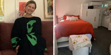 I live in a pool house in a stranger’s backyard. The tiny house is perfect for me.