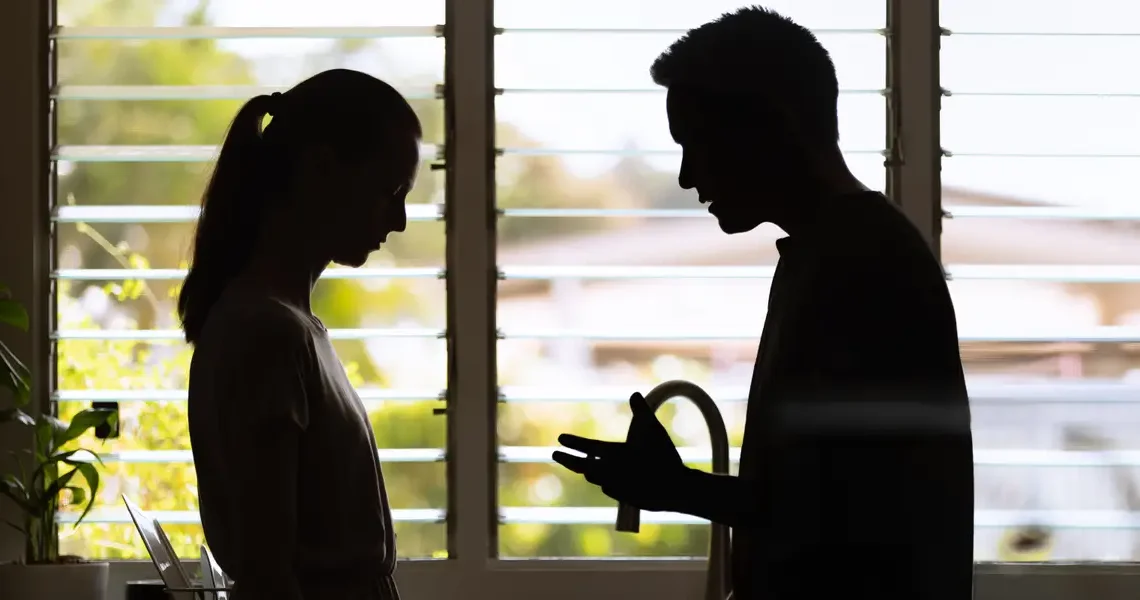 My husband and I planned to sell our starter home to buy land. Now I want to stay, and he feels betrayed — what do we do?