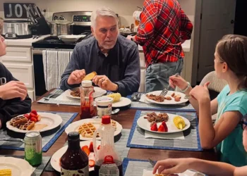 We go to weekly dinners at Grandma’s house. It’s a tradition we prioritize, and it keeps me grounded.