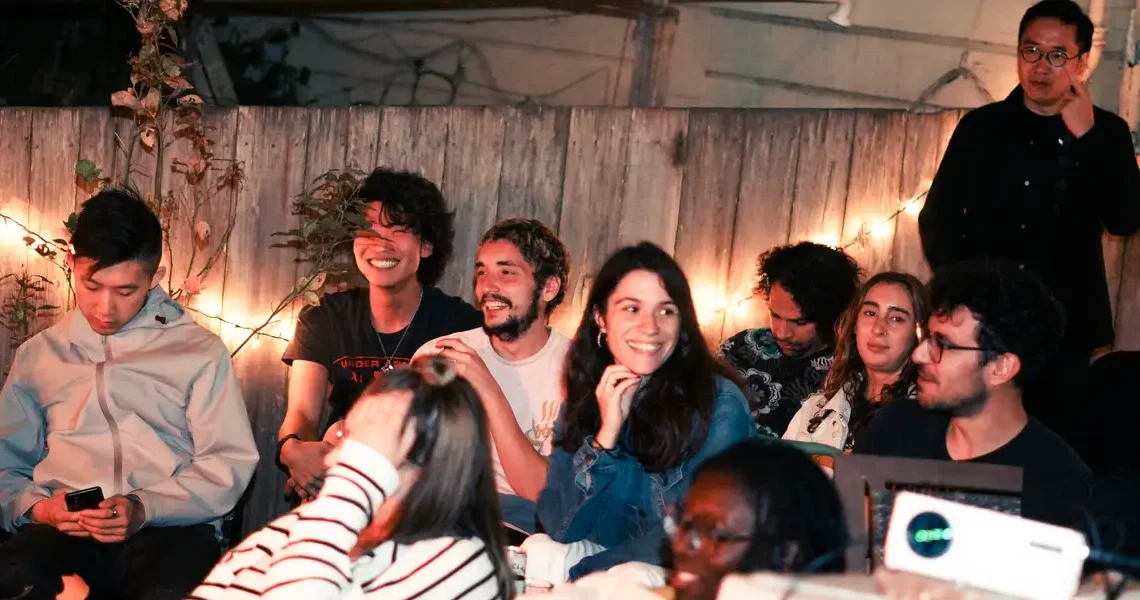 I run a San Francisco hacker house where we host Mark Zuckerberg-themed raves and other events. In-person community is key to founder life.