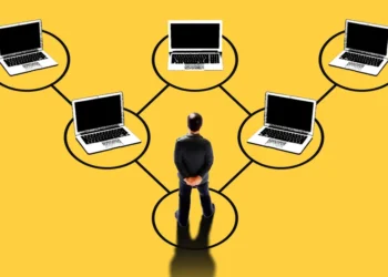 Managers managing managers is out. Managers managing AI agents is in.