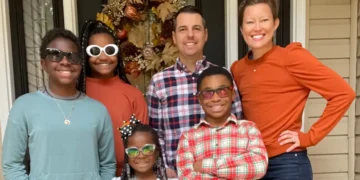 Our ‘anything goes’ Thanksgiving potluck keeps it low-stress. Last year, we had tacos, and this year, someone’s bringing chicken wings.