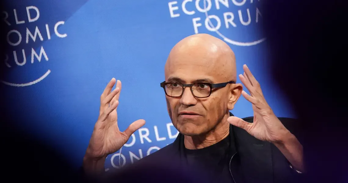 Satya Nadella says an old cartoon about Microsoft is a good example of how a meme can influence company culture