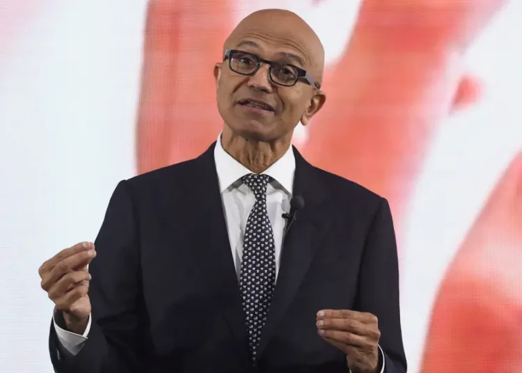 Microsoft CEO Satya Nadella taps adviser to ‘rethink’ the company’s business for the AI era, internal memo shows