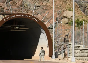 A Cold War nuclear bunker is buried deep inside a Colorado mountain. See inside the Cheyenne Mountain Complex.