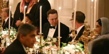 Elon Musk makes first public visit to the White House since feud with Trump