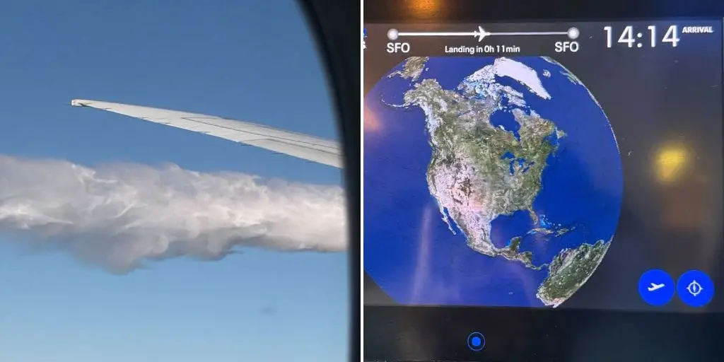 I was on a United flight that made an emergency landing. After I saw smoke out the window, I sent goodbye texts.