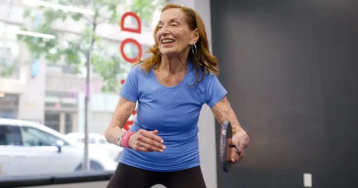 An 80-year-old champion athlete says, ‘It’s never too late to start something new.’ She credits picking up ping pong later in life for keeping her mind sharp.