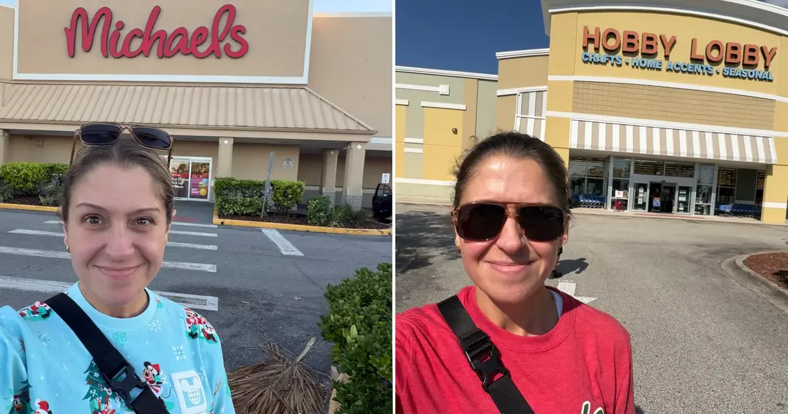 I shopped at Michaels and Hobby Lobby for holiday decor. My teen has a clear favorite, but I feel torn.