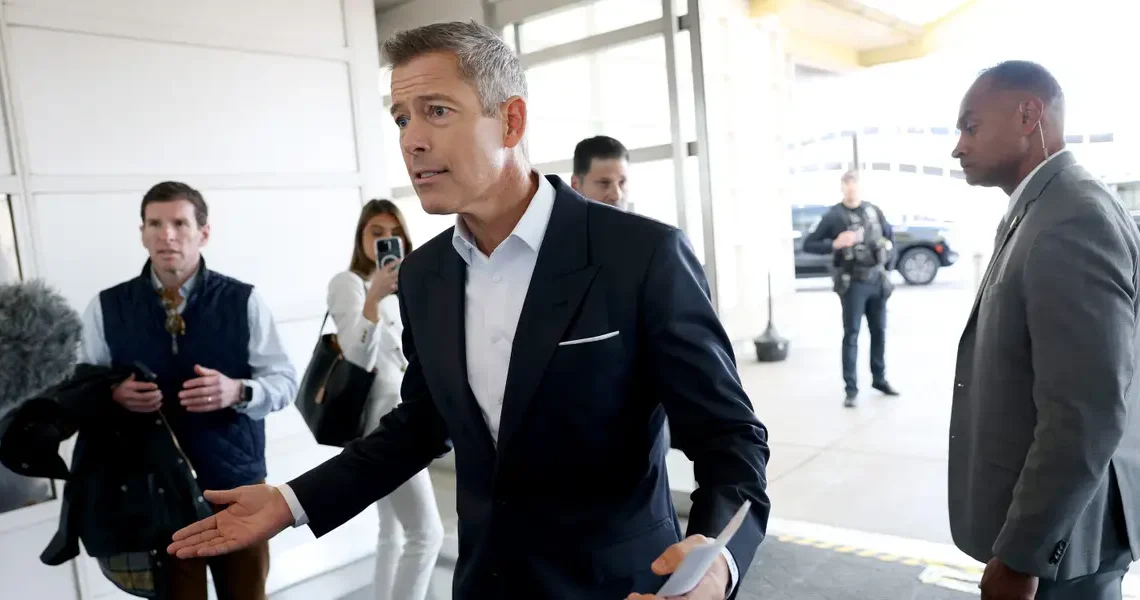 Sean Duffy said ‘Santa’s coming to town’ early for hundreds of air traffic controllers who didn’t call in sick during the government shutdown