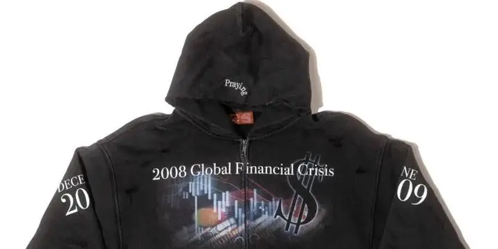 A ‘2008 global financial crisis’ hoodie that costs $180 is sold out