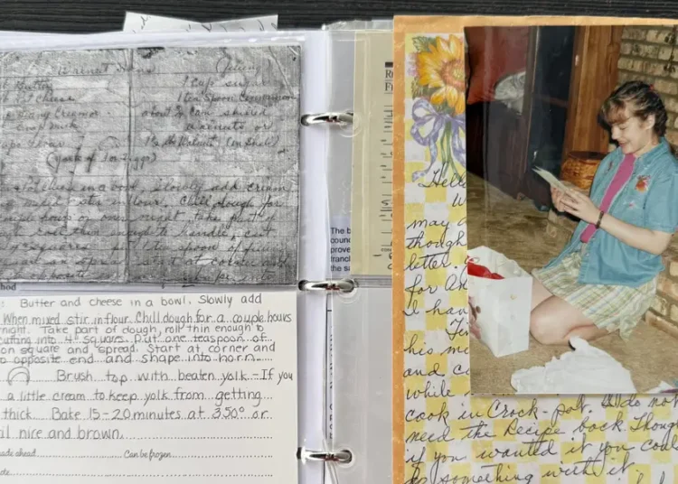 My mom gave me the best gift 22 years ago — a handmade family recipe book
