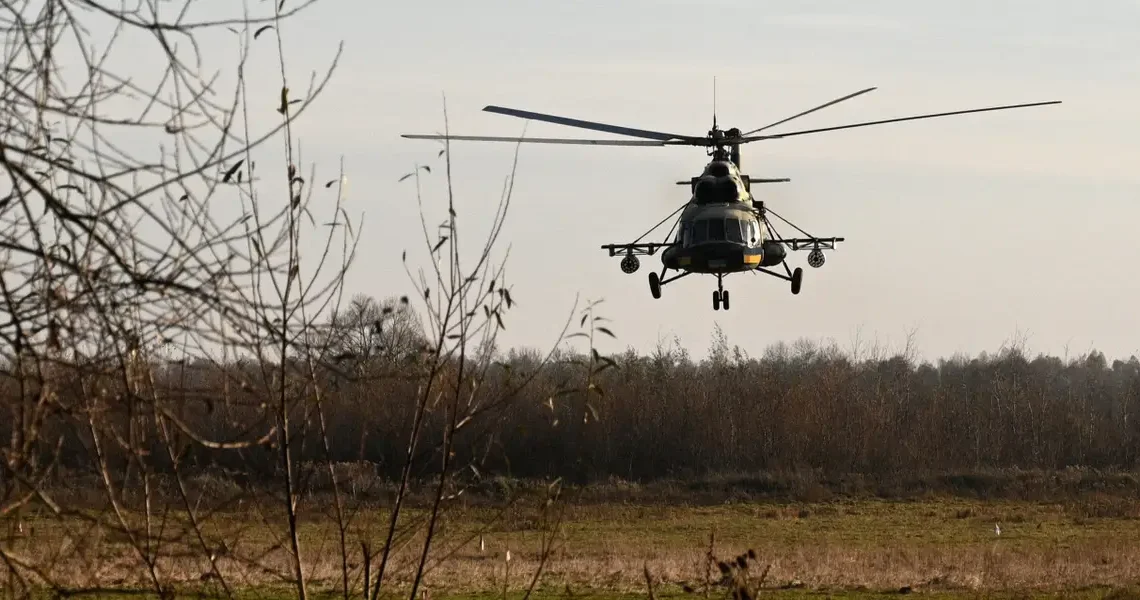 Ukraine’s special ops forces say they just scored a battlefield first: taking out a Russian helicopter with a ‘deep strike’ drone