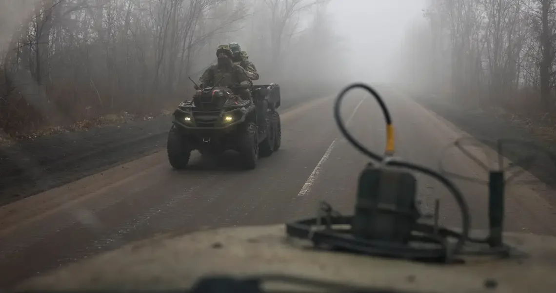 Russian infiltration teams are exploiting bad weather to sneak past Ukrainian lines
