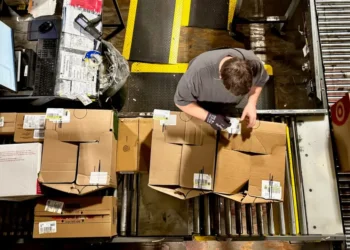 We got an inside look at a Target warehouse ahead of Black Friday to see the massive push to keep stores stocked