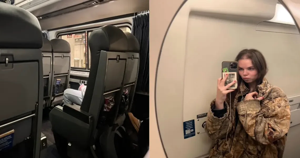 I chose a 9-hour Amtrak over a 2-hour flight home. It’s not perfect, but I’ll always choose the train over flying if I can.