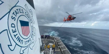 How Coast Guard pilots and sharpshooters leave drug boats dead in the water, from helicopter chases to shooting out the engines
