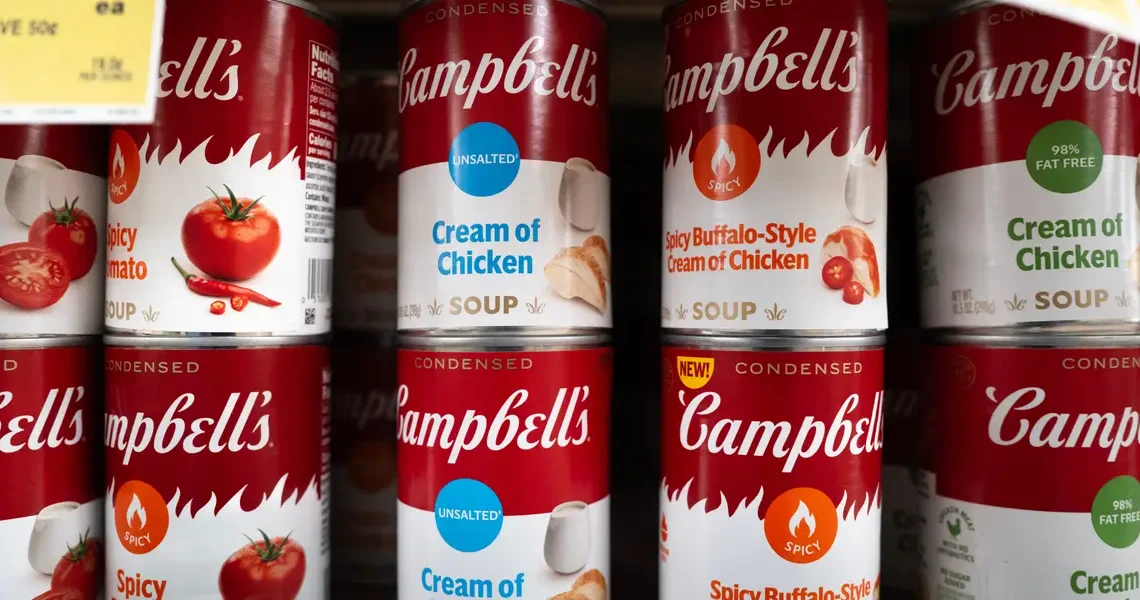 A Campbell Soup VP is on leave after secret recording appears to show him mocking ‘poor’ customers, ‘3D-printed chicken’