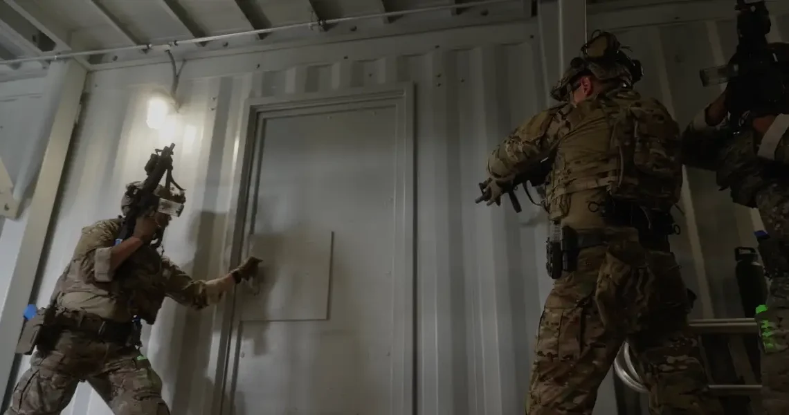 Inside the ‘ship in a box’ that Coast Guard crews use to ready for boat battles on the high seas