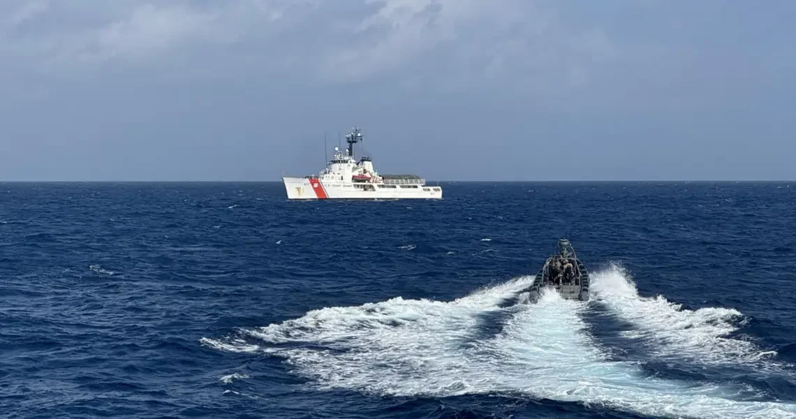 Coast Guard drug chases can run for miles, and they don’t always end how they expect