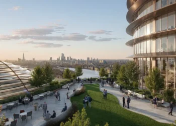 The paint is barely dry on JPMorgan’s state-of-the-art New York HQ, but it’s already planning a new tower in London