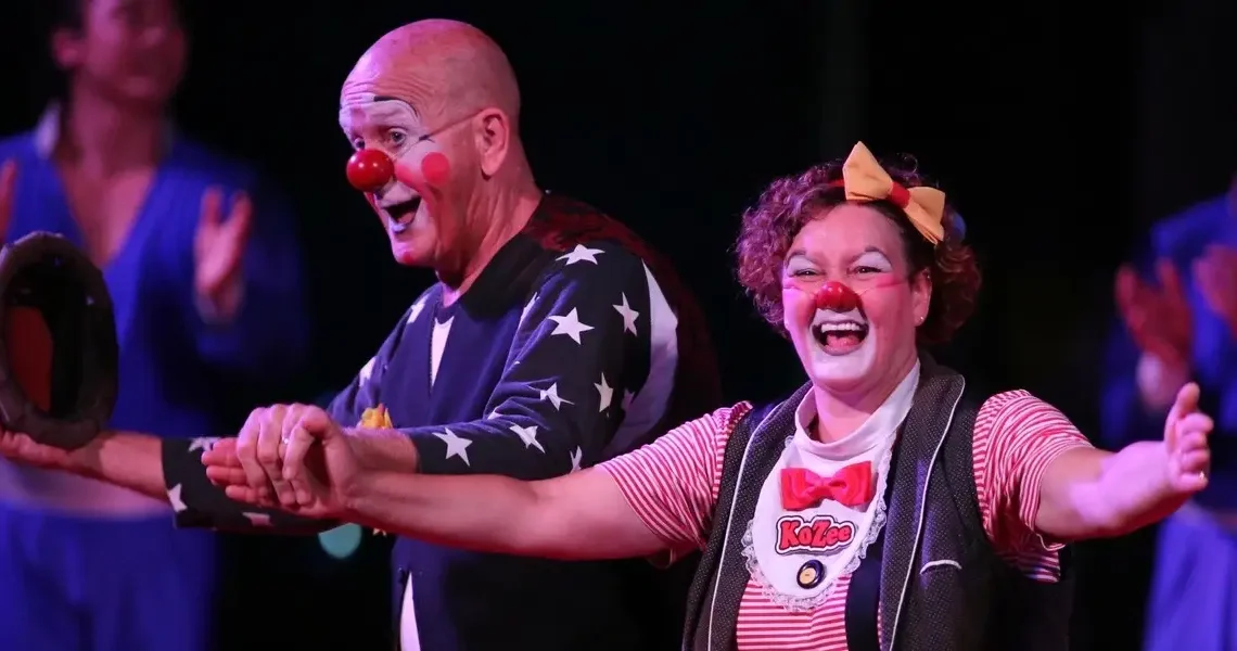 My wife and I met at a clown convention. Our retirement plan is to be Santa and Mrs. Claus.