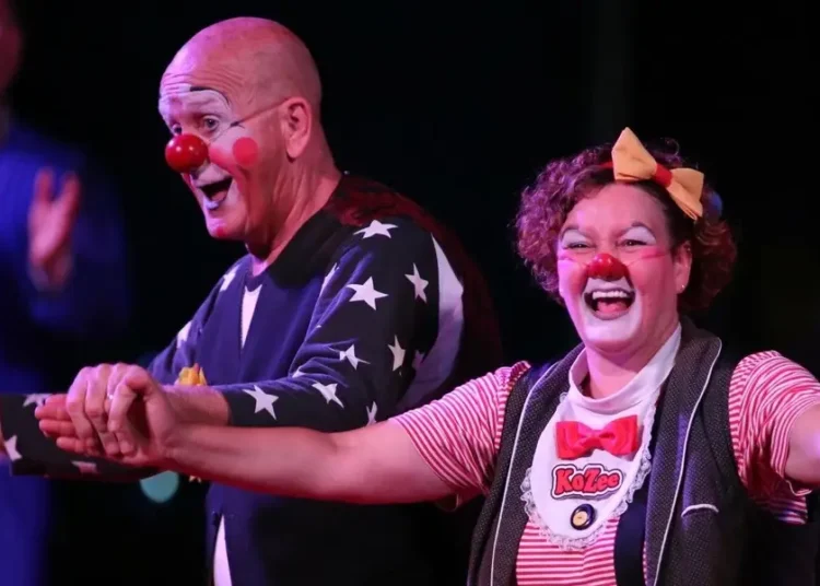 My wife and I met at a clown convention. Our retirement plan is to be Santa and Mrs. Claus.