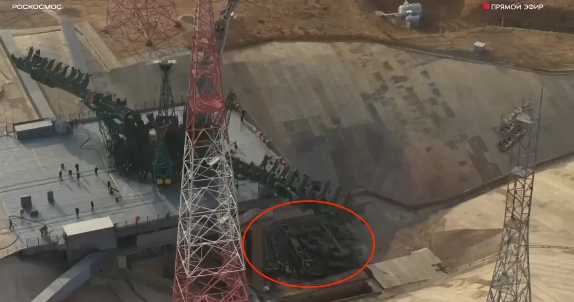 Russia’s only way to send astronauts to space has suffered some serious blast damage