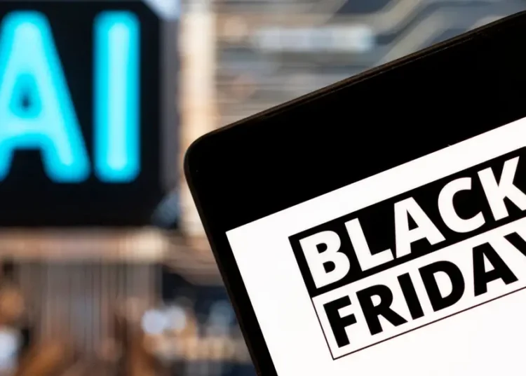 Shoppers are on pace to break Black Friday online spending records and use AI more than ever as sales hit $8.6 billion