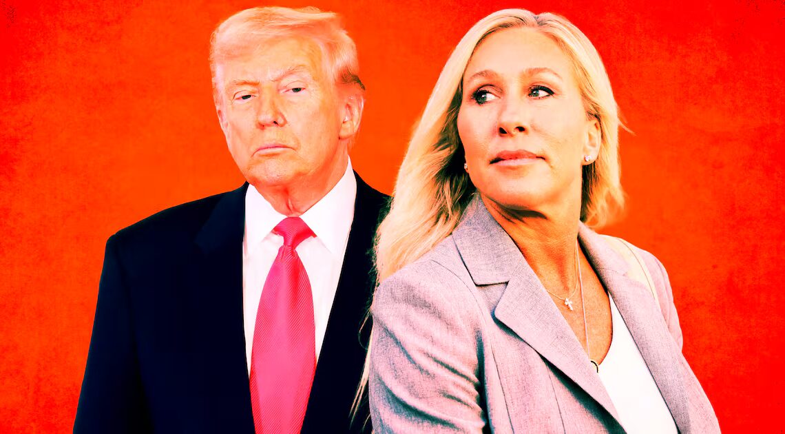 MTG Fires New Salvo in War for Trump’s MAGA Crown