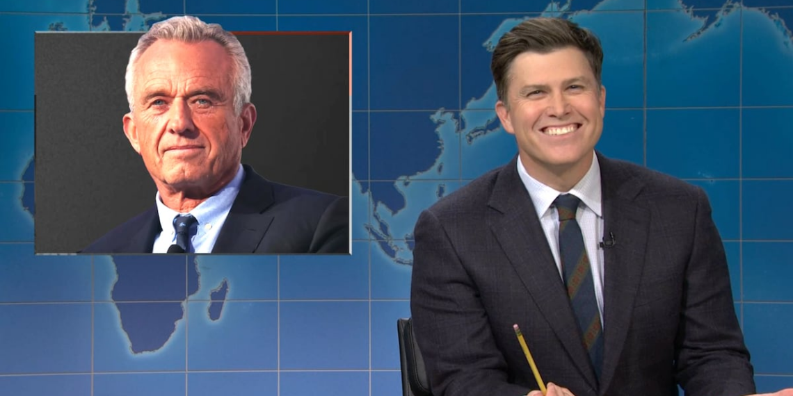 Colin Jost Rips RFK Jr.’s ‘Weird Move’ After Oval Office Collapse