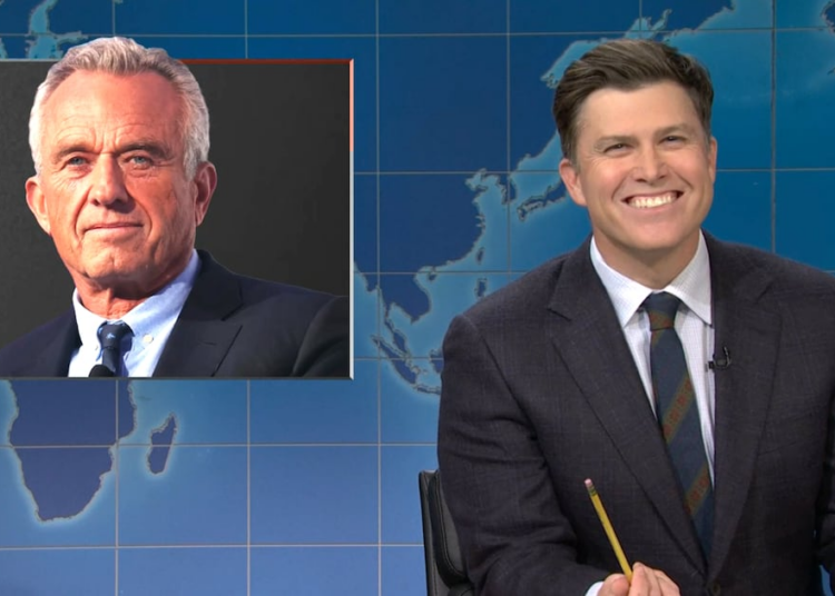 Colin Jost Rips RFK Jr.’s ‘Weird Move’ After Oval Office Collapse