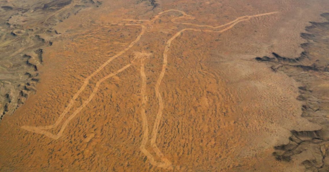 A 2-Mile-Tall ‘Naked Man’ Appeared in the Australian Desert. No One Knows How It Got There.