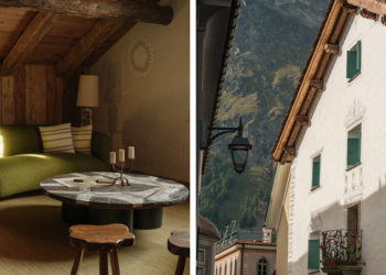 A Transformed 16th-Century Hotel in the Swiss Alps