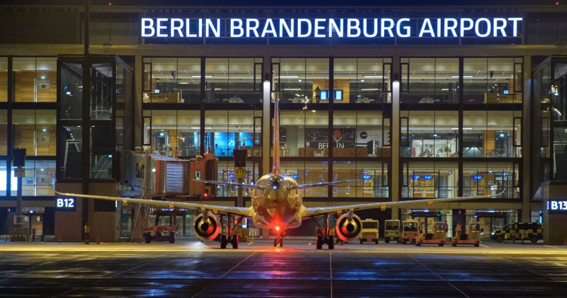 A drone sighting temporarily suspends air travel at the Berlin airport