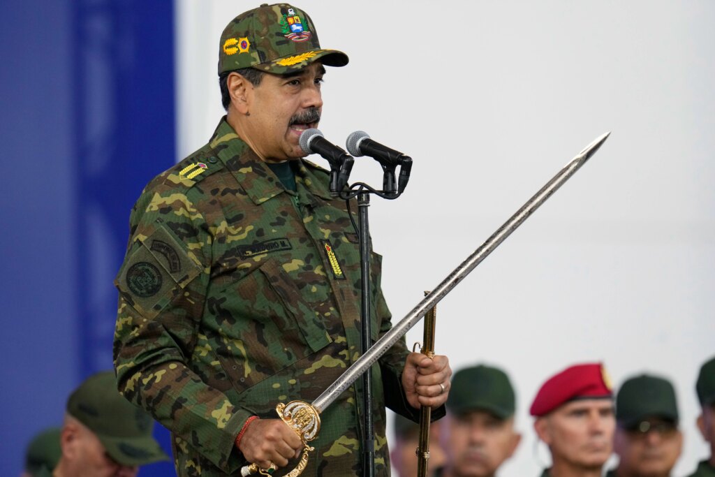 Maduro Brandishes Sword and Vows to Defend ‘Every Inch’ of Venezuela Amid Tensions With U.S.