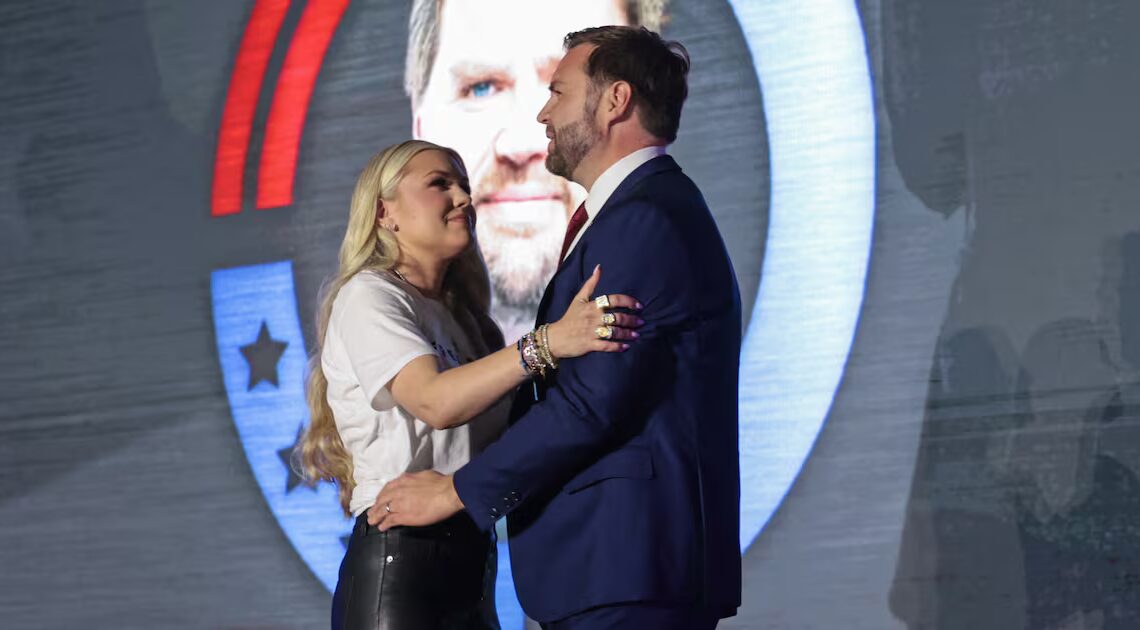 Charlie Kirk’s Widow Reveals What Vance Said During Intimate Onstage Hug