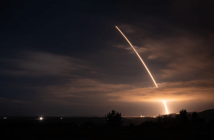 Air Force launches ballistic missile from central California Space Force base