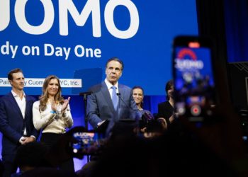 Andrew Cuomo Dissuades His Watch Party from Chanting “Lock Him Up!” About Zohran Mamdani