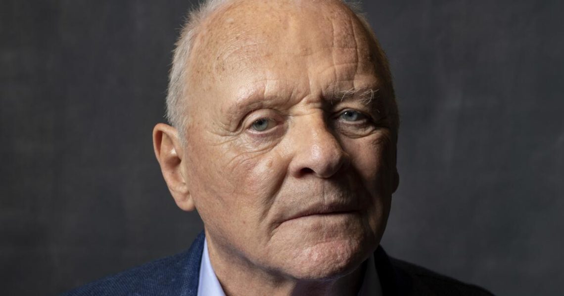 Anthony Hopkins can scare you, then disarm you with his modesty