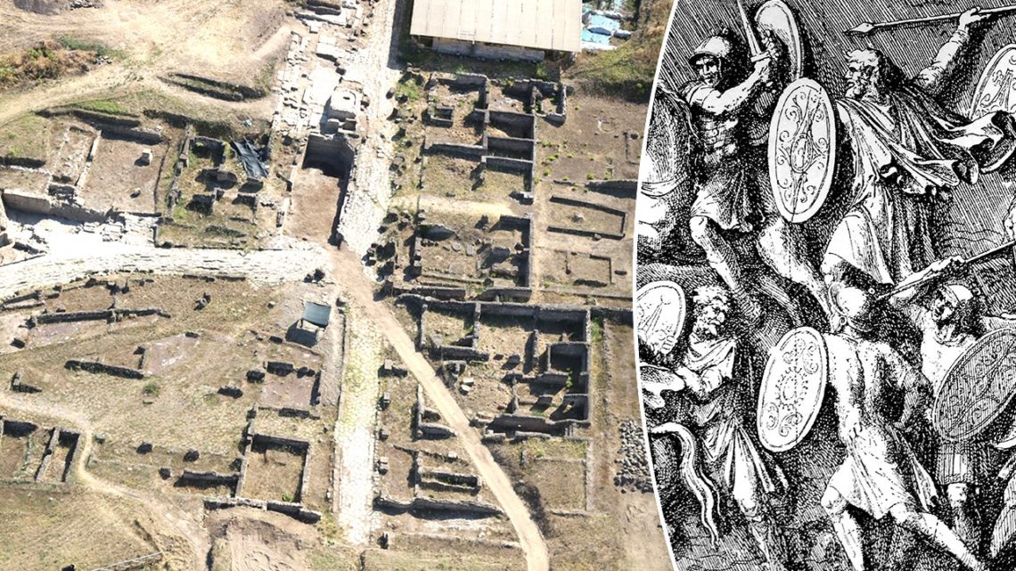 Archaeologists uncover massive stone ruins from ancient city that once rivaled Rome