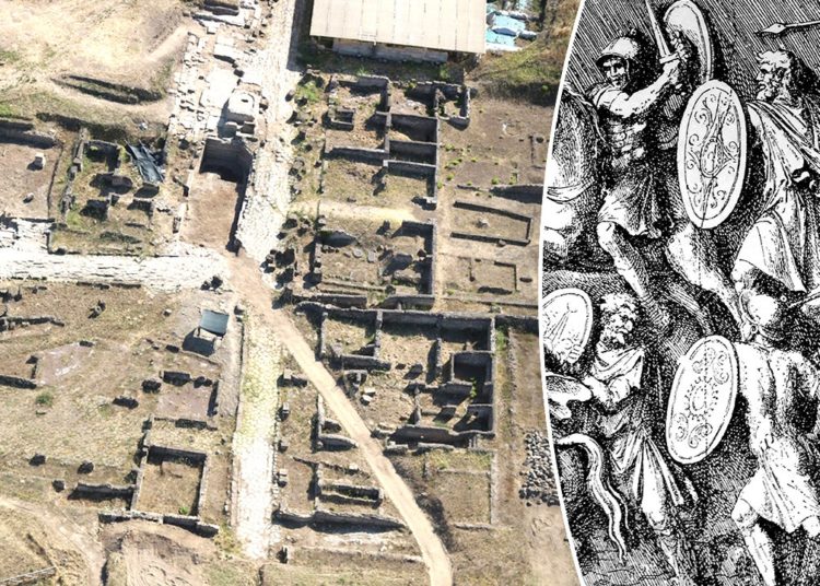 Archaeologists uncover massive stone ruins from ancient city that once rivaled Rome